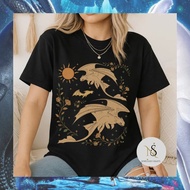 How To Train Your Dragon T-shirt Toothless T-Shirt for Kids Adult Cotton Short Sleeve Baju Budak Lel