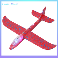 Feibe Befei โมเดลเครื่องบินโฟมสำหรับเครื่องบินของเล่น,ขนาด48ซม. พร้อมโคมไฟทำมือโยนและเครื่องร่อน