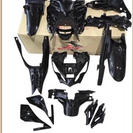 100% HLY JUPITER MX INNER SET KILAT DIAMOND JMX INNER COVER DIAMOND BLACK YAMAHA Y15 V2 Y16 V1 V2 LC