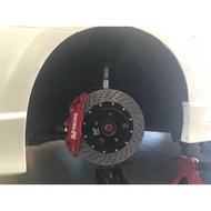 AP Racing CP5200 CP9200 4Pot Brake Kit 330mm / 345mm disc for all car model Civic vios myvi alza cam