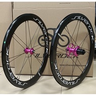 ล้ออัลลอยด์ SR42เงิน20 "406 451 1 1/8ขอบ V เบรก Aero 42Mm สำหรับ P8ระเบิดพับจักรยานมินิเวลโล่จักรยาน