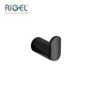 RIGEL Pebble Matte Black Robe hook RH6901 (BM)