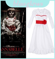 Annabelle Doll in White Dress - Perfect for Halloween Events