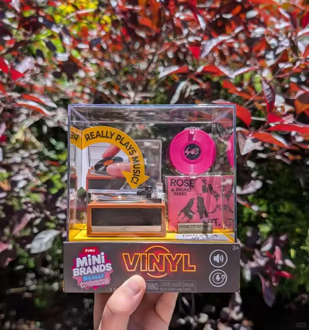 New Release: Zuru Mini Brands Vinyl Surprise Ball with Mini Playable Discs – Collectable Gift Ideal 