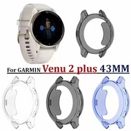 Protector Cover For Garmin Venu 2Plus Soft TPU Transparent Protective Case for Garmin Venu2 Plus