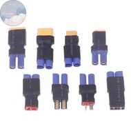 ZHEN Adapter EC5 To XT60 XT90 T TRX Deans Female Male Connectors Banana Plug RC Lipo Battery Control