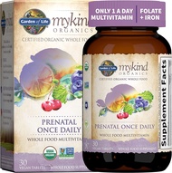 [Hoàn Tiền 15%]Mykind Organics Prenatal Daily Vitamin tổng hợp hữu cơ cho bầu và sau sinh Garden of 