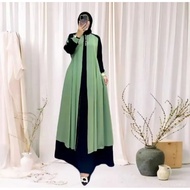 Luxury outer abaya Dress, Latest Eid Dress Abaya Abaya Dress Abaya Dress Muslimah Abaya Set Abaya In