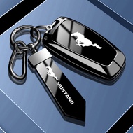 Suitable for Ford mustang mustang Key Cover mach-e Electric Horse Car Cobra GT Key Shell Buckle High