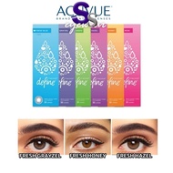 (30 pcs) ACUVUE Define Fresh 1 Day Daily Disposable Silicone Hydrogel Cosmetic Color Contact Lenses 