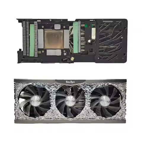 For Palit GeForce RTX 3080 Ti GameRock Video Card Heatsink Origainal RTX3080Ti Graphics Card Replace