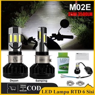 Original Super Bright Flash Motorcycle Front Led Lights Led RTD Rayton 6 Sides H6 H4 Ac/Dc Fan 3500L