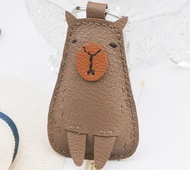 簡約手作 卡皮巴拉情緒穩定水豚鼠包包掛飾