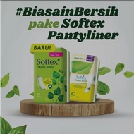 StocLariss- Softex Daun Sirih KECIL pantyliner isi 30 Buah mint/ green tea long & wider pembalut (no
