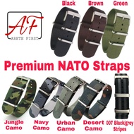Premium Nylon Watch Strap - THICKER SOFTER SMOOTHER - James Bond 007 Tight-woven NATO G10