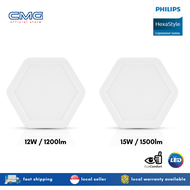 *Bundle Deal Available* Philips HexaStyle LED Downlight 12W / 15W | Cool Daylight