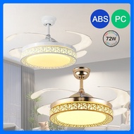 【GuangMao】DC Motor 42" ceiling Fan With Light LED 3-Colors Ceiling Light Bedroom Ceiling Fan