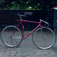 JUAL MIGHTYGLOW . FRAMESET . FRAME FIXIE . FORK FIXIE . 700C . SEPEDA