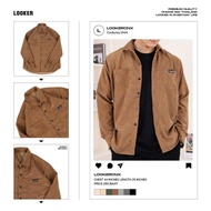 LOOKER  - เสื้อเชิ้ตผ้าลูกฟูกแขนยาว