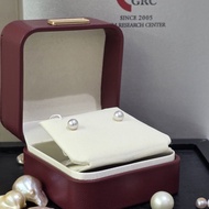 Vedis DRC Certified "AU750 Akoya Madama" 6mm Premium Sea Sphere Pearl Earrings