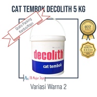 Termurah !!! DECOLITH Cat Tembok 5 kg Variasi Warna 2 READY SEMUA