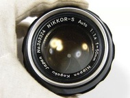 日本 NIKKOR-S Auto 50mm F1.4 單焦點鏡頭