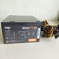 PSU GAMING AIGO 600W PURE POWER SUPPLY
