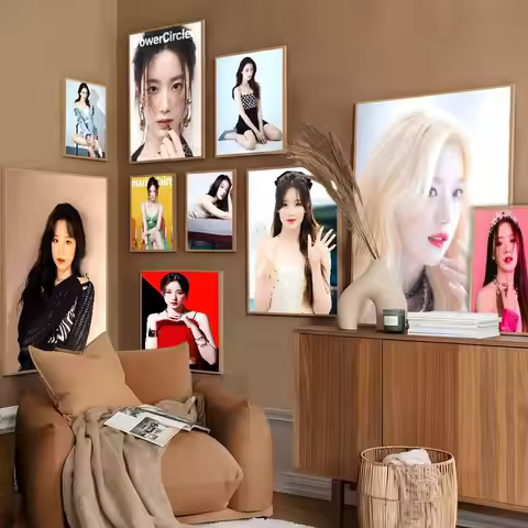 Kpop G-Gidle Yeh Shu-Hua Self-adhesive Art Poster Whitepaper Prints Posters Artwork Aesthetic Art Wa