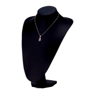 Show Case Rack Velvet Black Craft Hold Black Necklace Stand Show Craft Display Pendant Jewelry Show