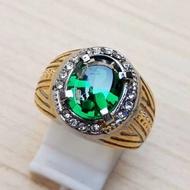 Aquamarine green Stone Ring (Z)