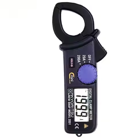 KYORITSU KEW 2031 Digital High Precision Clamp Meter 200A Current Pliers Ammeter Voltmeter True RMS 