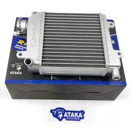 ATAKA หม้อน้ำมีเนียม สำหรับAEROX / NMAX (2015-2019) 386ML AEROX / NMAX (2020-2025) 346ML งานอะลูมิเน