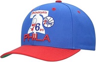 Mitchell & Ness Philadelphia 76ers NBA Hardwood Classics All in 2.0 Pro Snapback Hat Royal