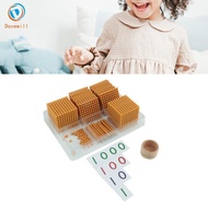 [Dovewill] Math Beads Decimal System Montessori Set Educational Learning Toys for Kids Math Teaching
