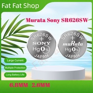 1PCS Japan imported original Murata Sony SR626SW battery AG4 LR626 377 watch button battery quartz w