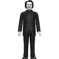 LIMITED EDITION SUPER7 EDGAR ALLAN POE (GRAYSCALE) - 3.75" EDGAR ALLAN POE ACTION FIGURE HORROR BOOK