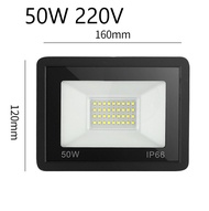 Đèn Pha Led Siêu Sáng Hạt SMD mini 10w 30w 50w 100w Lắp Ngoài Trời IP66 Bảng Hiệu Rọi Tranh Sân Vườn