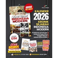 Prou Media -  Kalender 2026: KRONIK SEJARAH INDONESIA MODERN