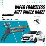 Premium Wiper HYUNDAI i10 Frameless Car Windshield Cleaner 1 Set Kiri and Right