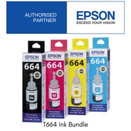 Epson T664 4 Colour Ink Bundle for L120