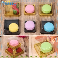 TEASG 50Sets Square Moon Cake Happy Birthday Multi Size Wedding Party Christmas DIY Packing Box