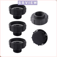 STILLSAVIEW IBC Tank Adapter, Plastic Accessories IBC Ton Barrel Connector,  Fitting S60 IBC Hose Co