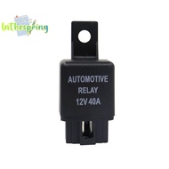 [lnthespringS] Automotive Relay 12V 4pin Car Relay With Black Red Copper Terminal Auto Relay new