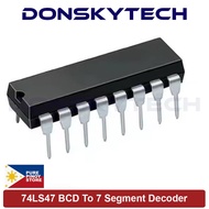 74LS47 SN74LS47 7447 BCD to 7-Segment Display Decoder/Driver Integrated Circuit DIP16 IC
