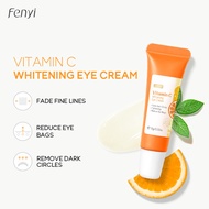 Fenyi Vitamin C Whitening Eye Cream Fade Dark Circles Reduce Eye Bags Puffiness Anti Wrinkle Eye Skin Care 15g