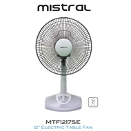 Mistral MTF1217SE Electric Table Fan 12 Inch