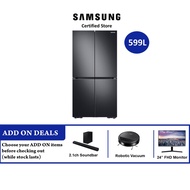 Samsung 599L Triple Cooling Multi Door Fridge RF65A93T0B1/SS | Triple and Precise Cooling | Large Ca