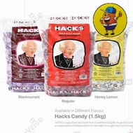 ✨HACKS CANDY GULA GULA ORIGINAL / LEMON / BLACKCURRANT 50PCS / 1.8 KG✨