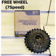 7 SPEED CASSETTE BICYCLE FREEWHEEL