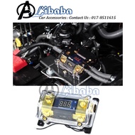 Digital LED Display ANL Fuse Box Holder 0, 2, 4, Gauge 100A Gold